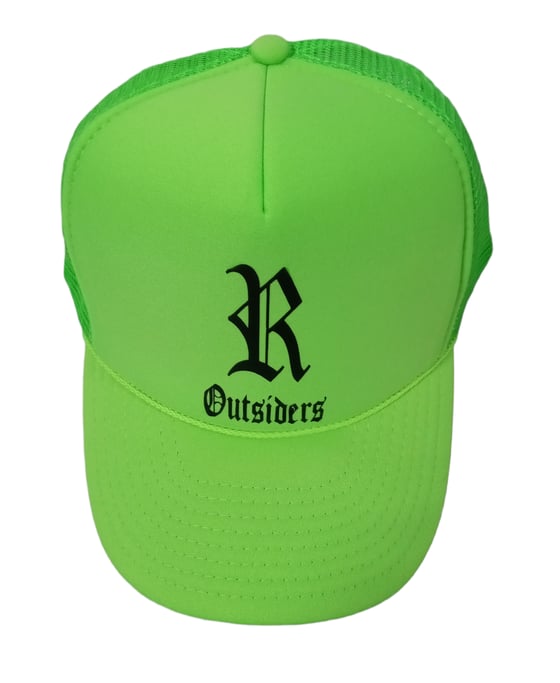 Image of Rebel Outsiders " Neon " Trucker Hat 