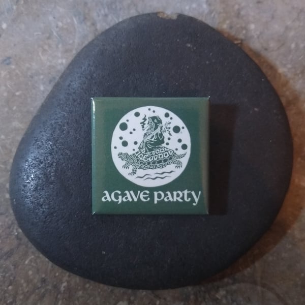 Image of Agave Party Square Button