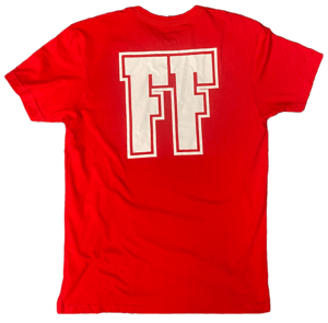 Image of FLATS T-Shirt Red/White