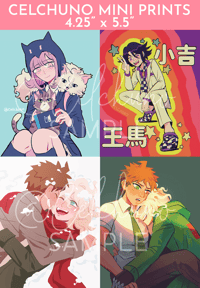 Danganronpa Mini Prints 