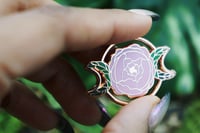 Image 4 of Peony Moon Pin