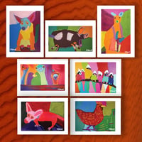 Karen Barnes 'Karen Loves Animals' Collection buy the collection of 7, and save!