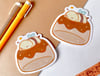 Translucent Sleepy Bee Jelly Sticker