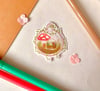 Translucent Glass Garden Orb Sticker