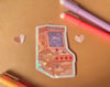 Holographic Arcade Machine sticker