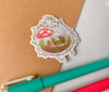 Translucent Glass Garden Orb Sticker