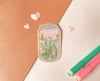 Koi fish in Soda Can Sticker
