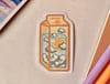 Night and Day Milk Carton Stickers