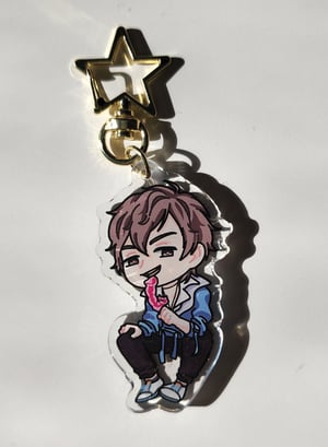 Image of [CLEARANCE] Unofficial NUCarnival Glitter Epoxy Acrylic Charms || Set 1