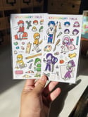 Stationery Pals Holo Clear Sticker Sheet