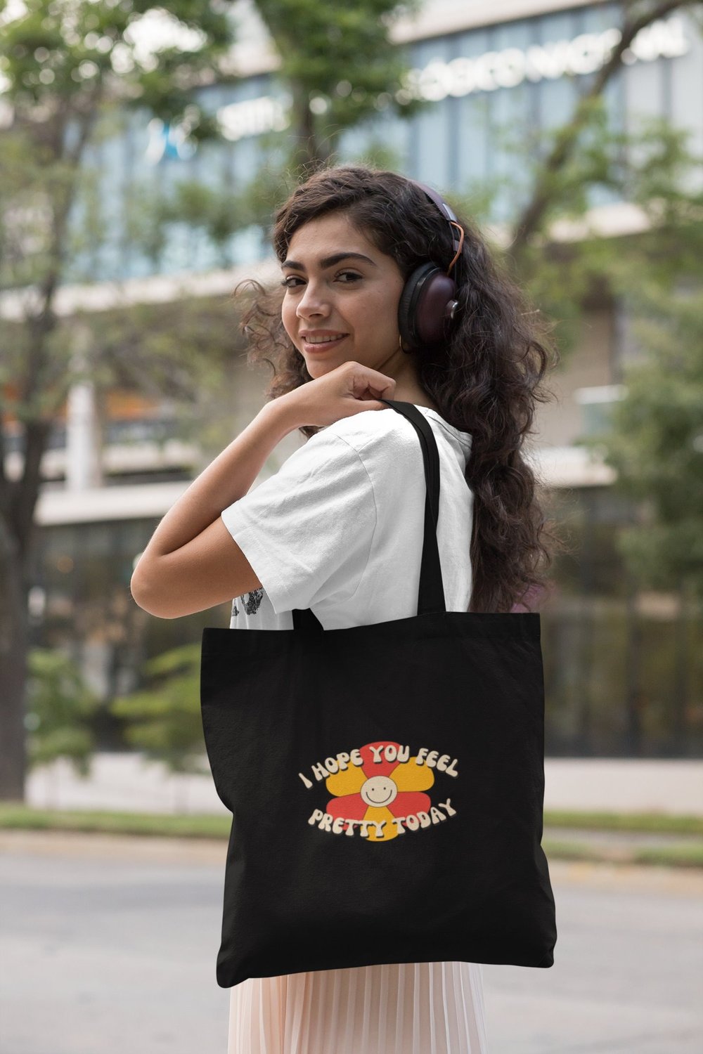 I Hope You Feel Pretty Today | Canvas Tote Bag 