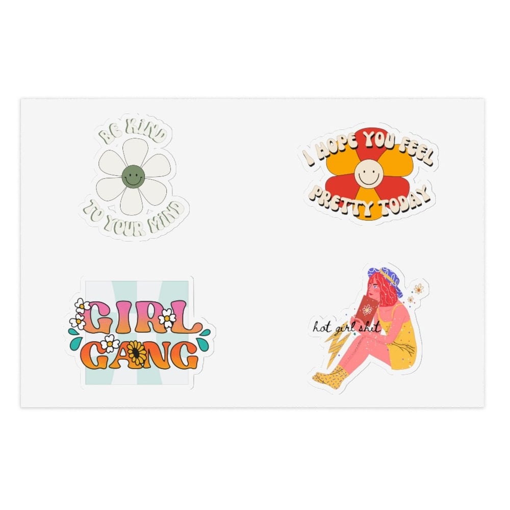 Feminist Sticker Sheet | Vinyl Stickers