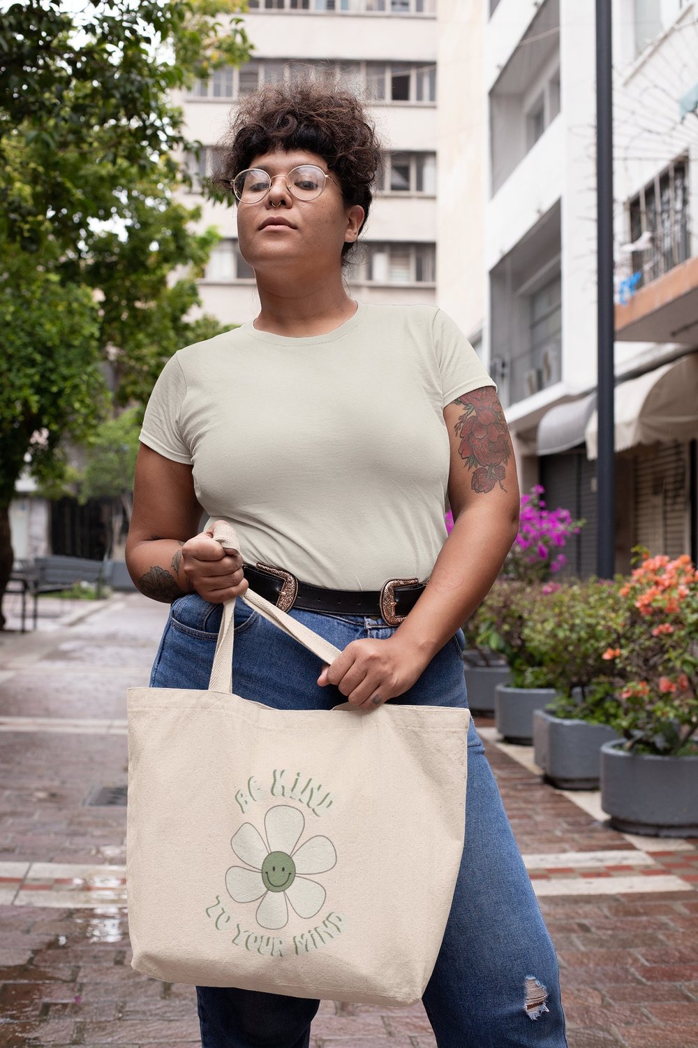 Be Kind To Your Mind | Canvas Tote Bag