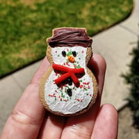 Snowman Sugar Cookie Pin #2