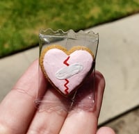 Heart Broken Sugar Cookie Pin