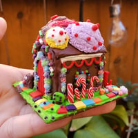 Image 2 of Candy Land GingerBread House Decor