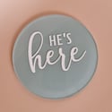 Birth Announcement Plaque