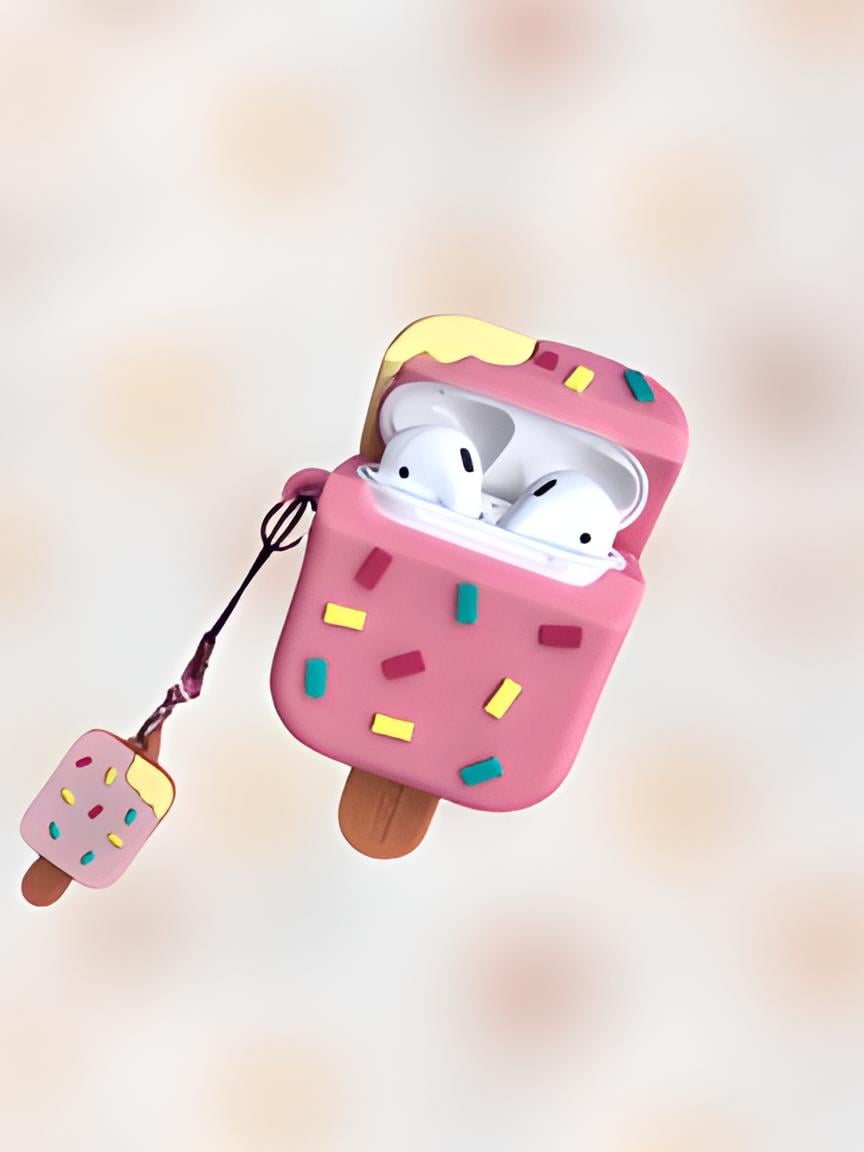 Image of Pink Popsicle Air Pods Pro , 3 and 1/2 Case