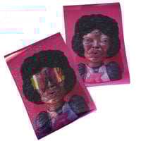 Image 1 of Garnet holographic print 