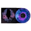 Aurora - Black splat on Purple / Blue merge vinyl