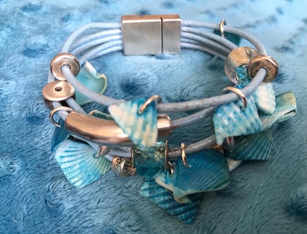 Image of Seawater stack bracelet 