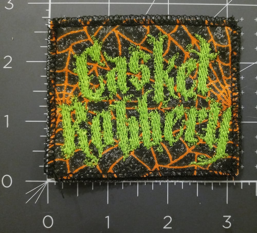 Casket Robbery (band) patch - choose color