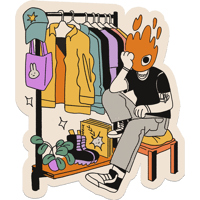 Image 1 of Closet Space Sticker