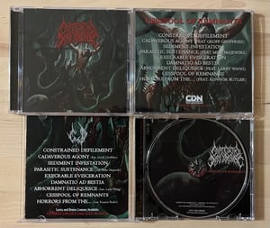 Image of Official Existential Dissipation "Cesspool of Remnants" Full Length Album!! RIP BOSS BOSS!!!