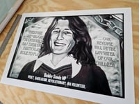 Image 1 of Bobby Sands Falls Road Mural Print.