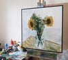 Vase of Flowers - Framed Original