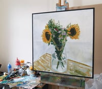 Image 3 of Vase of Flowers - Framed Original