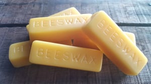 1 ounce Beeswax Bar(s) - 100% Natural - Choose 1, 5, 10, 25, or 100 bars