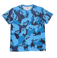 Image 1 of BLUE catacombs pocket tee