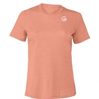 Image 1 of heather pink woman's tee