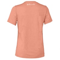 Image 2 of heather pink woman's tee