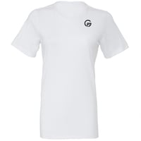 Image 1 of woman's white tee