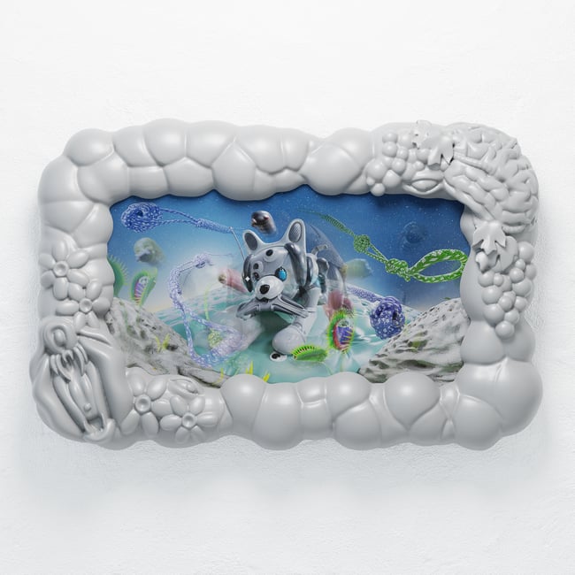 "TULPA"  Limited Lenticular Print & 3D Print Frame