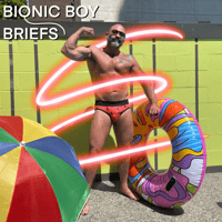Summer Collection - Monkey Briefs (Red)