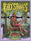 Billy Strings Summer Tour Poster 2022 (Limited run of signed and numbered artist prints 18x24)