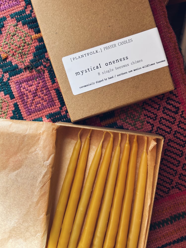 Image of mystical oneness / beeswax chimes
