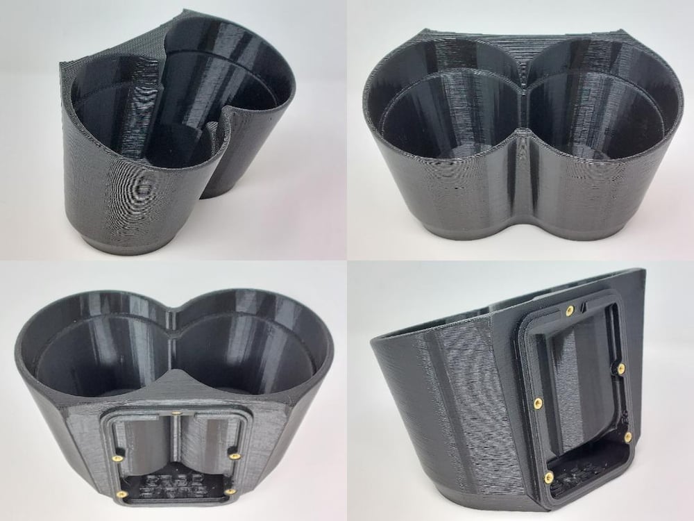 9600 Honda Civic EK Arm Rest Dual Cup Holder 3d Printed Car Parts by