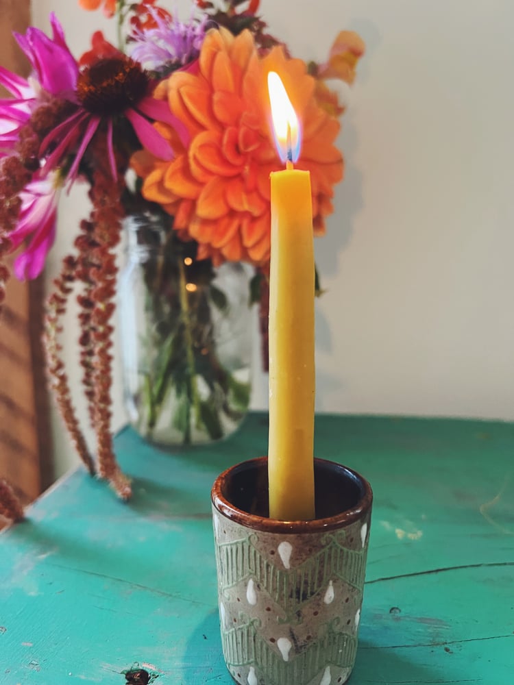 Ritual Bees Wax Candles 4 1/4
