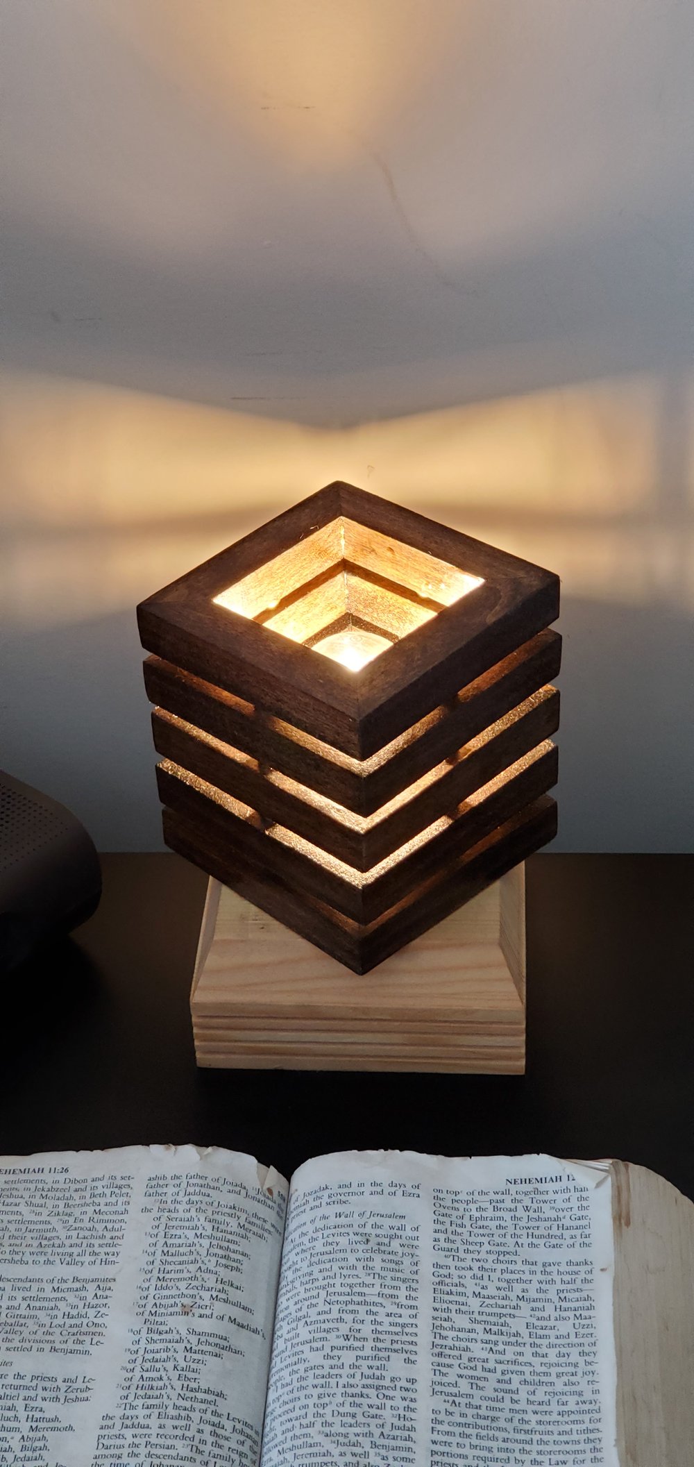 Four Squared Lamp