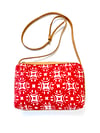 Batik Crossbody Bag - Red