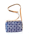 Batik Crossbody Bag - Blue