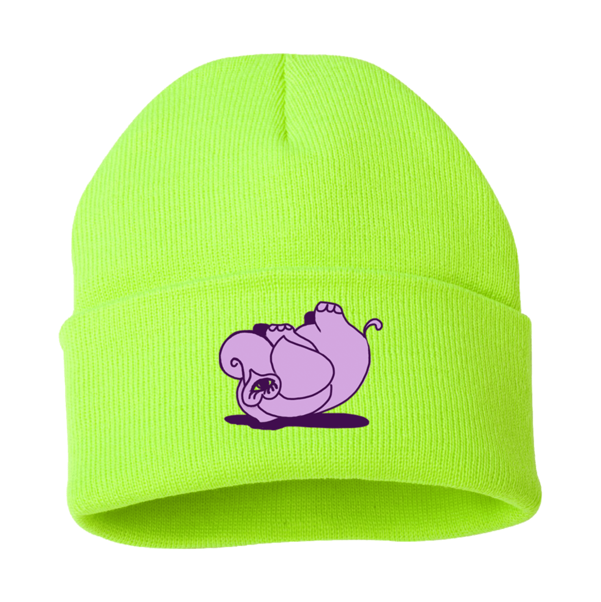 Image of WT22 - Cern Wallaphant Cuffed Beanie