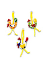 Batik Chicken Keychains