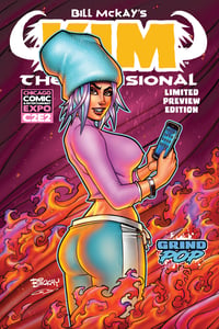 Image of Kim the Delusional C2E2 Preview Book Cover A