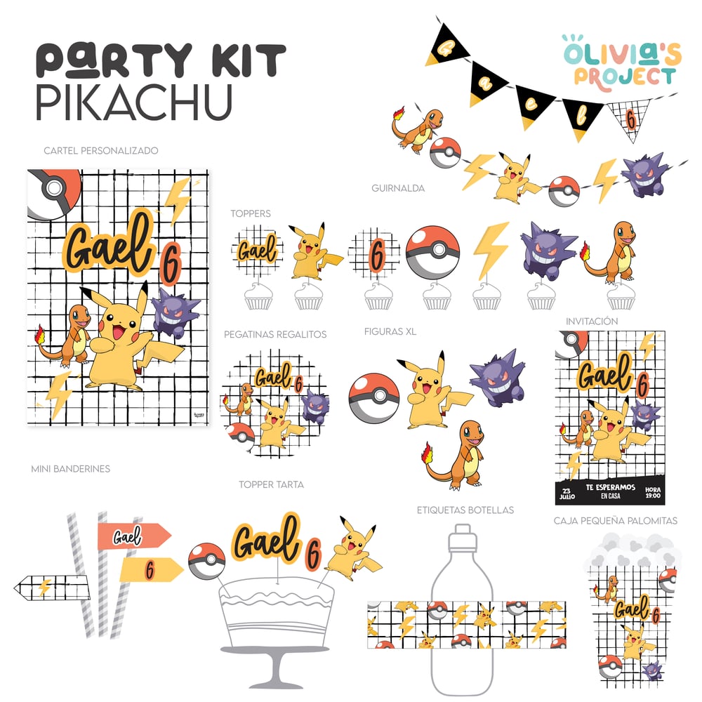 Image of Party Kit Pikachu