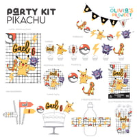 Image 1 of Party Kit Pikachu